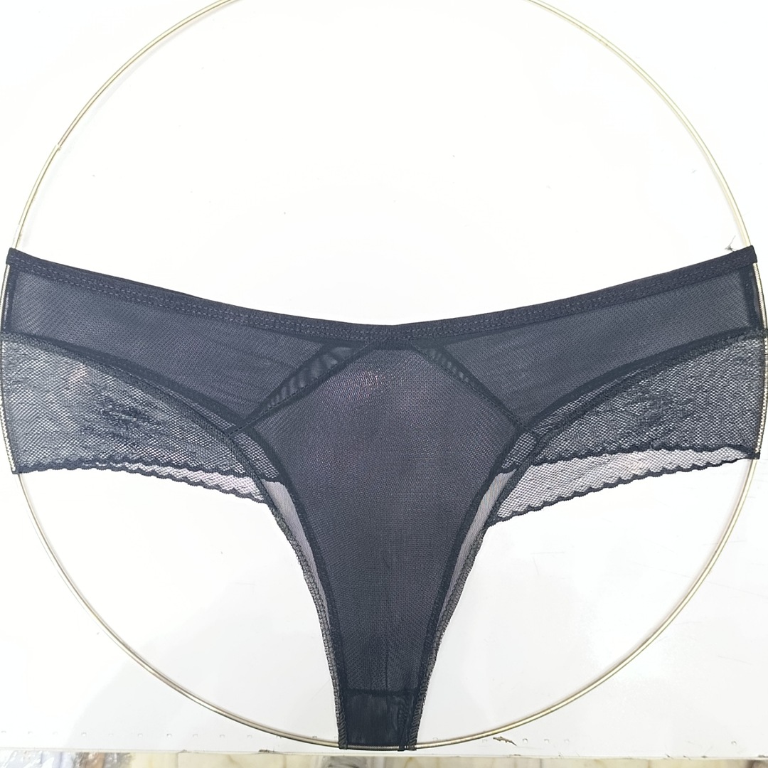 شورت توری فانتزی زنانه کد 031 رنگ مشکی